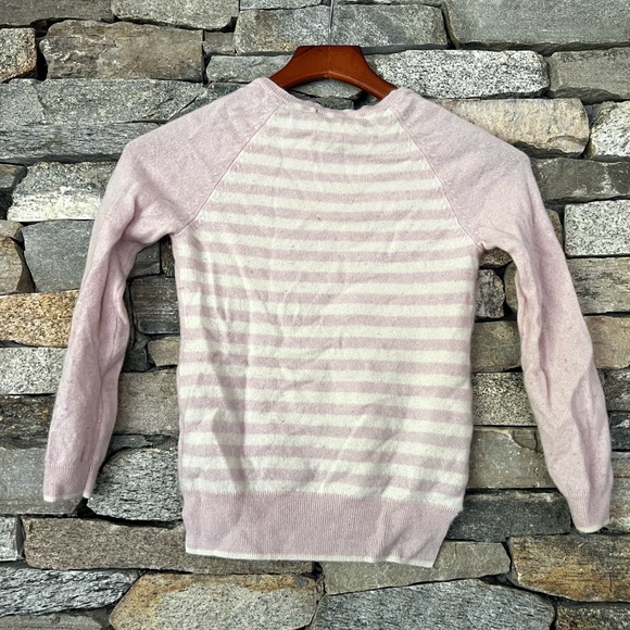 Girls Max Studio Cashmere sweater with gem beading at neck (size M 10-12) - Picture 2 of 5